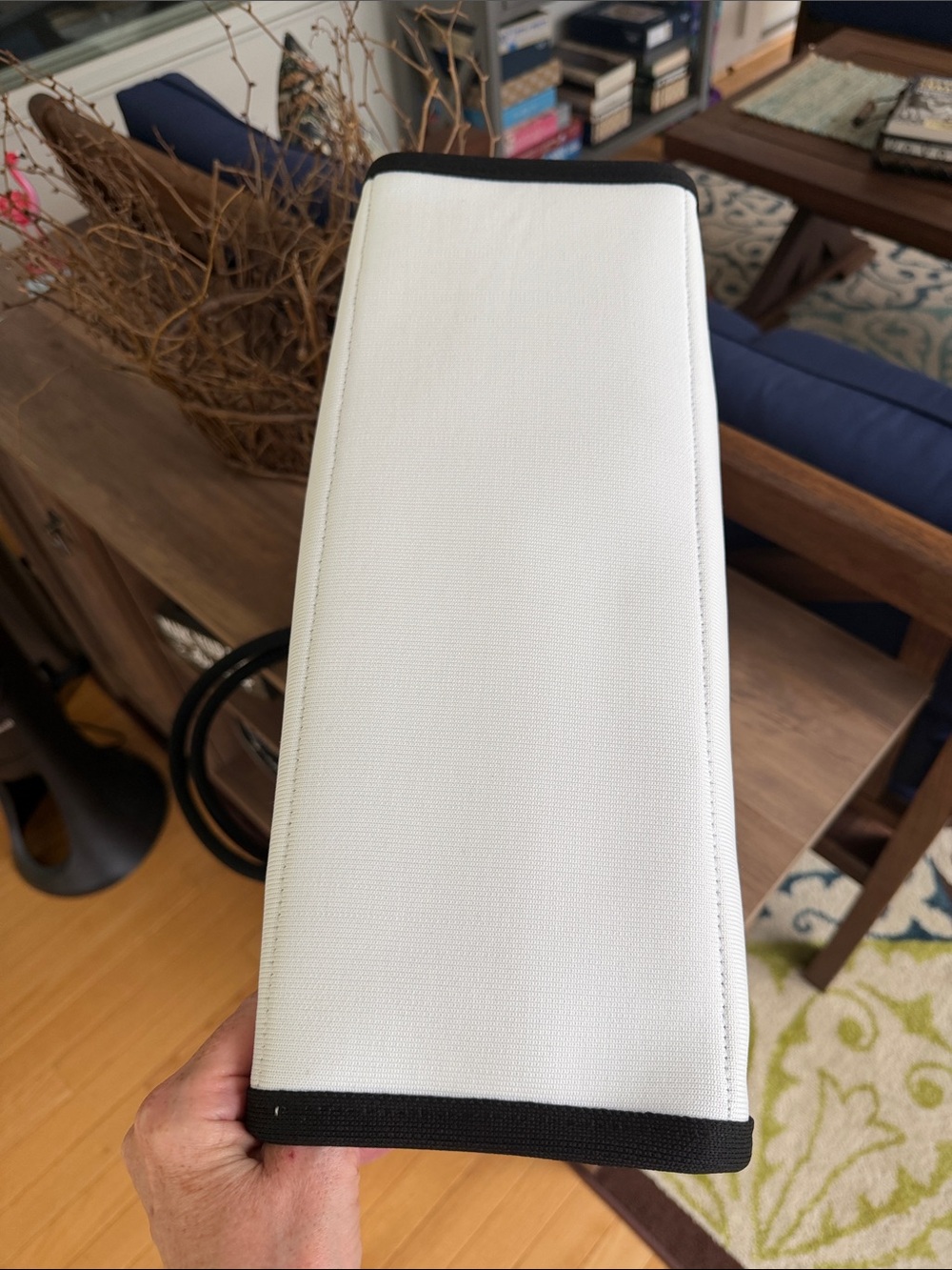 kate spade x Target Black & White 'It's In The Bag' Canvas Tote - Picture 9 of 9